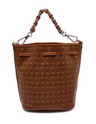 COCCINELLE Geantă tip sac Beat cu adaos de piele