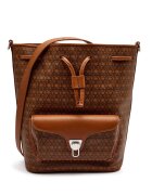 COCCINELLE Geantă tip sac Beat cu adaos de piele