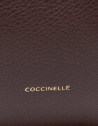 COCCINELLE Geantă tip sac + borsetă Boom | zamsz cu adaos de piele
