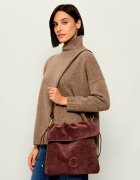 COCCINELLE Geantă tip sac Lidia | piele întoarsă