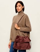 COCCINELLE Geantă tip sac Lidia | piele întoarsă