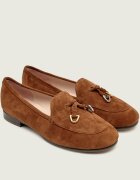 COCCINELLE Pantofi lords LOOP | piele întoarsă