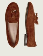 COCCINELLE Pantofi lords LOOP | piele întoarsă