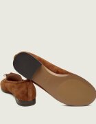 COCCINELLE Pantofi lords LOOP | piele întoarsă