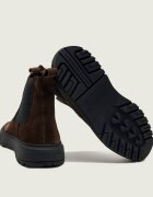 COPENHAGEN STUDIOS Ghete chelsea CPH603M | zamsz cu adaos de piele