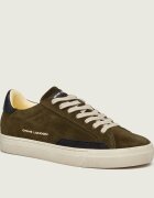 Crime London Sneakers Essential | piele întoarsă cu adaos de piele