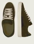 Crime London Sneakers Essential | piele întoarsă cu adaos de piele