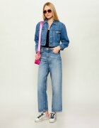 Crime London Teniși din piele DISTRESSED