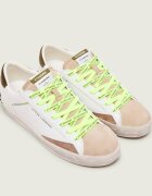 Crime London Teniși din piele DISTRESSED LOW | piele întoarsă