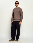 Crime London Teniși din piele Distressed | piele întoarsă