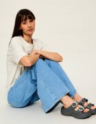 Crocs Șlapi Saturday Platform Dipped Buckle