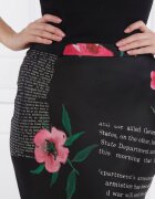 Desigual De satin fustă