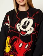 Desigual Pulover HELLO MICKEY | x Disney | Relaxed fit