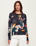 Desigual Pulover Nantes Lacroix | Slim Fit | cu adaos de in
