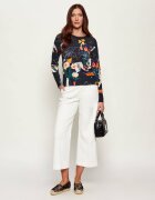 Desigual Pulover Nantes Lacroix | Slim Fit | cu adaos de in
