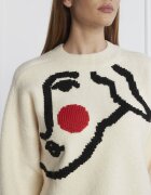 Desigual Pulover | Regular Fit cu adaos de lână
