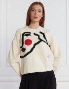 Desigual Pulover | Regular Fit cu adaos de lână