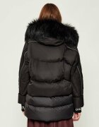 Diego M Geacă de puf | Oversize fit cu adaos de lână