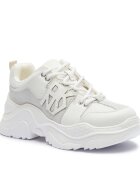 DKNY Teniși din piele Odella | piele întoarsă