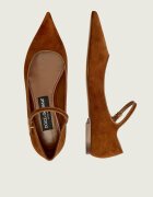 Dolce & Gabbana Balerini Mary Jane | piele întoarsă