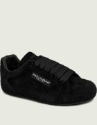 Dolce & Gabbana De lână sneakers Portofino Soft cu adaos de piele