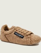 Dolce & Gabbana De lână sneakers Portofino Soft cu adaos de piele | shearling
