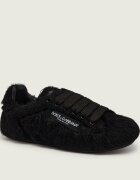 Dolce & Gabbana De lână sneakers Portofino Soft cu adaos de piele | shearling