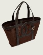 Dolce & Gabbana Geantă shopper + borsetă DG Belt | piele întoarsă