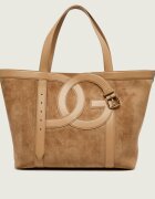 Dolce & Gabbana Geantă shopper + borsetă DG Belt | piele întoarsă