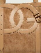 Dolce & Gabbana Geantă shopper + borsetă DG Belt | piele întoarsă