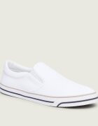 Dolce & Gabbana Slip on cu adaos de piele
