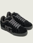 Dolce & Gabbana Teniși din piele | shearling