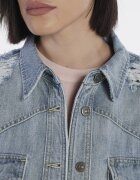 DONDUP - made in Italy De blugi cămașă | Oversize fit