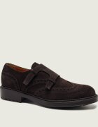 Doucal's Pantofi monk | piele întoarsă