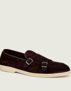Doucal's Pantofi monk | piele întoarsă