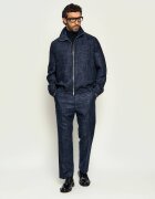 Drykorn De lână pantaloni chino Garona_B | Relaxed fit | cu adaos de in