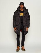 Dsquared2 De puf palton cu bretele