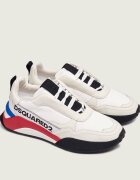 Dsquared2 Sneakers D2 Flow cu adaos de piele