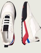 Dsquared2 Sneakers D2 Flow cu adaos de piele