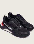 Dsquared2 Sneakers D2 Flow cu adaos de piele