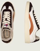Dsquared2 Teniși din piele Rider | shearling cu adaos de lână