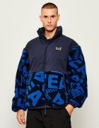 EA7 Din fleece geacă | Oversize fit