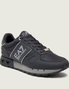 EA7 Sneakers cu adaos de piele