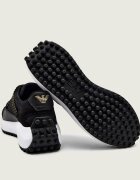 EA7 Sneakers cu adaos de piele