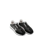 EA7 Sneakers cu adaos de piele