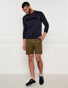 EA7 Sneakers cu adaos de piele