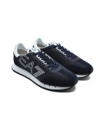 EA7 Sneakers cu adaos de piele