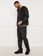 EA7 Sneakers cu adaos de piele