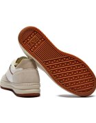 EA7 Sneakers cu adaos de piele