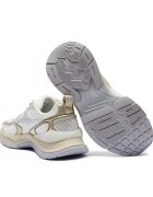 EA7 Sneakers cu adaos de piele